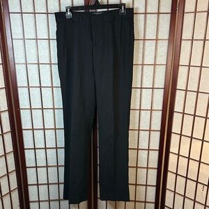 Banana Republic Black Straight-Leg Dress Pants